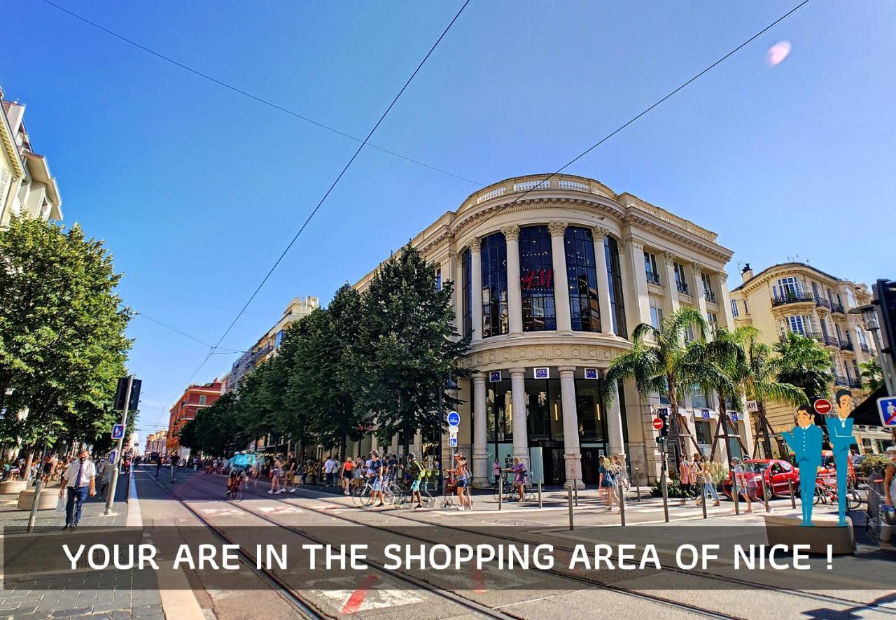 Nestor&Jeeves - Palais Liberte - Hyper Center - Shopping Area - Close Sea Nice Buitenkant foto